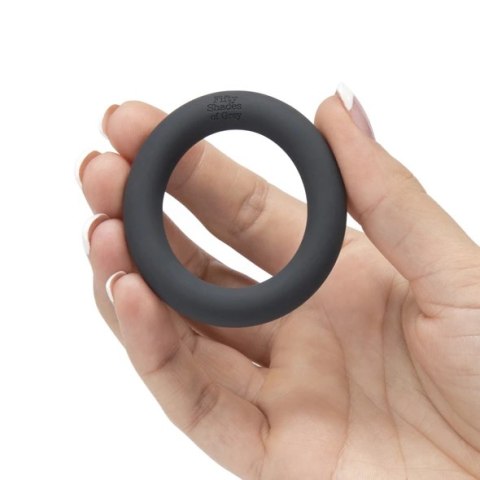 Fifty Shades of Grey A Perfect O silikonowy pierścień elastyczny 3,8 cm Fifty Shades of Grey A Perfect O silikonowy pierścień elastyczny 3,8 cm