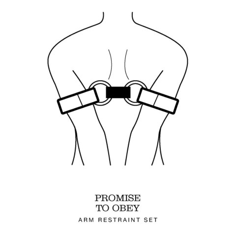 Fifty Shades of Grey Arm Restraints - Regulowane kajdanki na ramiona, uniwersalny rozmiar Fifty Shades of Grey Arm Restraints - Regulowane kajdanki na ramiona, uniwersalny rozmiar