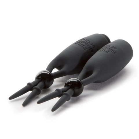 Fifty Shades of Grey Sweet Torture silikonowe wibrujące klipsy 10,8cm Fifty Shades of Grey Sweet Torture silikonowe wibrujące klipsy 10,8cm