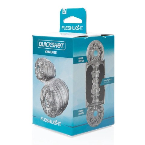 Fleshlight Quickshot Vantage - kompaktowa maszyna intymna, transparentna Fleshlight Quickshot Vantage - kompaktowa maszyna intymna, transparentna