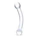 Glas Curved G-Spot Stimulator szkło borokrzemowe 17 cm przezroczysty