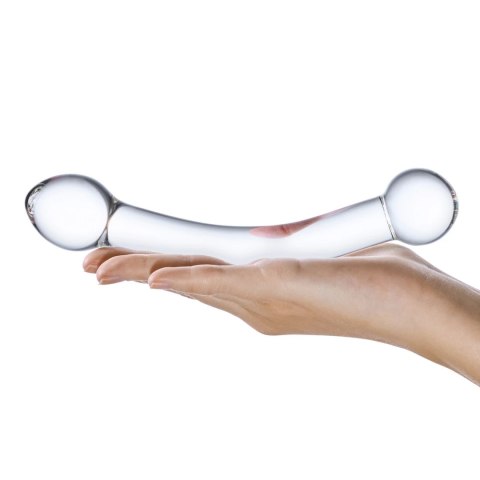 Glas Curved G-Spot Stimulator szkło borokrzemowe 17 cm przezroczysty Glas Curved G-Spot Stimulator szkło borokrzemowe 17 cm przezroczysty