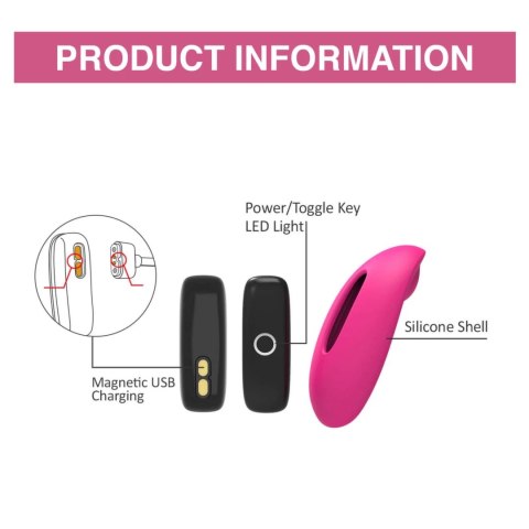 Magic Motion Candy - Model Bluetooth, kompaktowy masażer silikonowy Magic Motion Candy - Model Bluetooth, kompaktowy masażer silikonowy