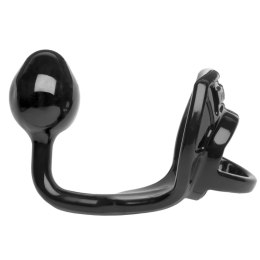 Perfect Fit Armour Tug Lock Black pierścień z plugiem, czarny, 43 mm