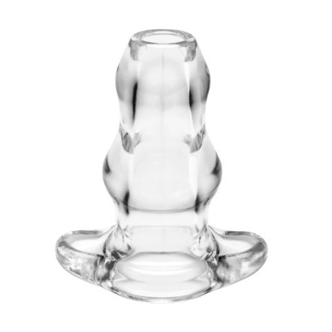 Perfect Fit Double Tunnel Plug Large Clear - anatomiczna zatyczka tunelowa duża
