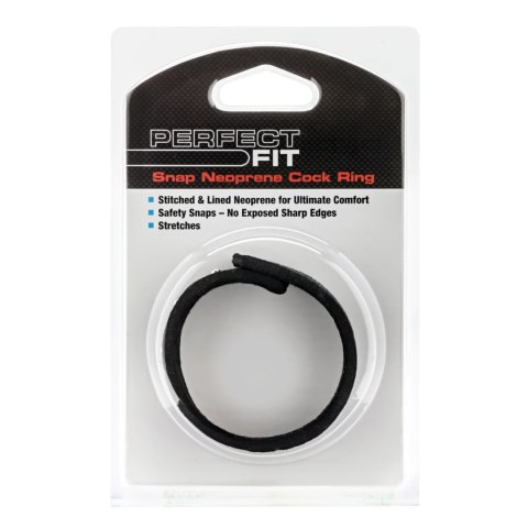Perfect Fit Neoprene Snap Pierścień regulowany czarny Perfect Fit Neoprene Snap Pierścień regulowany czarny