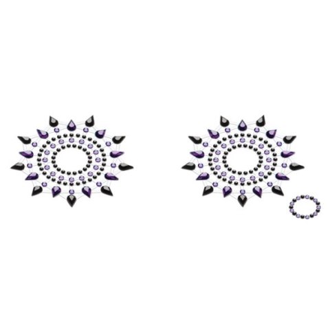 Petits Joujoux Gloria Black & Purple ozdobna biżuteria na piersi Petits Joujoux Gloria Black & Purple ozdobna biżuteria na piersi