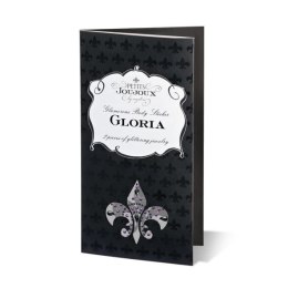 Petits Joujoux Gloria biżuteria na piersi Black & Silver dekoracyjna