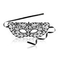 Rianne S Soiree Mask Jane - maska wenecka damska, czarna, elegancka