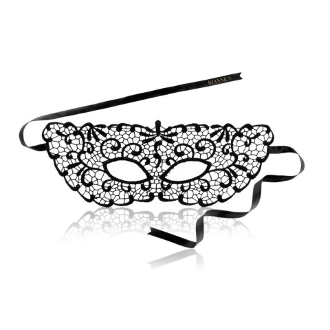 Rianne S Soiree Mask Jane - maska wenecka damska, czarna, elegancka Rianne S Soiree Mask Jane - maska wenecka damska, czarna, elegancka