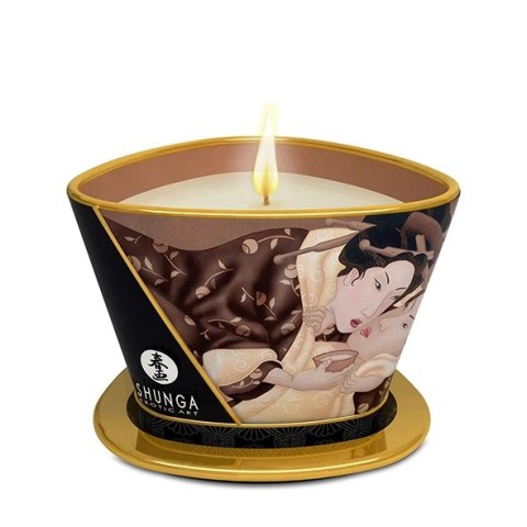 SHUNGA Excitation Świeca do masażu czekoladowa 170 ml soja naturalna SHUNGA Excitation Świeca do masażu czekoladowa 170 ml soja naturalna