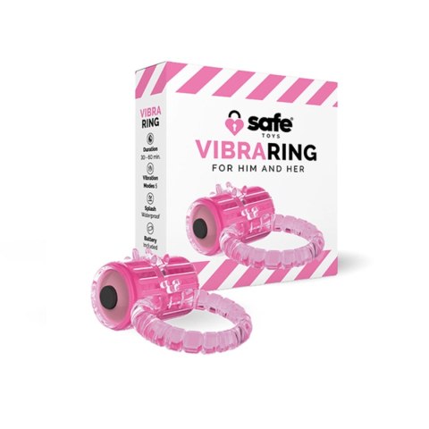 Safe Vibraring Pierścień Wibrujący 5 Trybow Wodoodporny 8718801920077