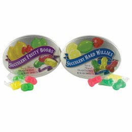 Spencer & Fleetwood Succulent Hard Willies kolorowe cukierki 90g