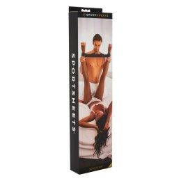 Sportsheets Bondage Bar 61 cm - drążek z opaskami neoprenowymi