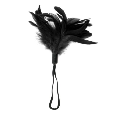 Sportsheets Pleasure Feather Black - piorko do masażu z pętelką Sportsheets Pleasure Feather Black - piorko do masażu z pętelką