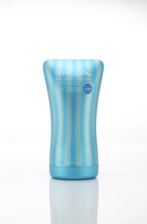 Tenga Soft Tube Cup Cool Edition - maszyna intymna z efektem chłodzenia Tenga Soft Tube Cup Cool Edition - maszyna intymna z efektem chłodzenia