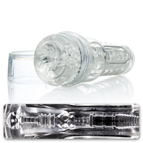 Fleshlight GO Torque Ice - kompaktowa maszyna intymna przezroczysta Fleshlight GO Torque Ice - kompaktowa maszyna intymna przezroczysta