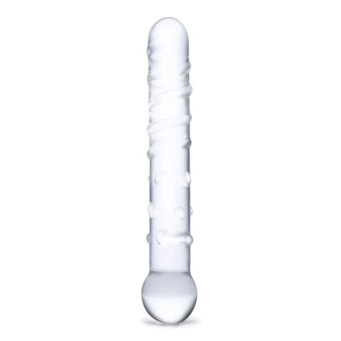 Glas Callisto - Szklany model intymny spiralny 17,5 cm