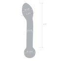 Glas Honey Dripper szklany model anatomiczny do masażu punktu P 17 cm