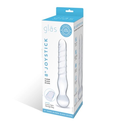 Glas Joystick - szklany model intymny borokrzemowy 19,5 cm Glas Joystick - szklany model intymny borokrzemowy 19,5 cm