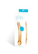 Glas Orange Tickler - szklana forma intymna z wypustkami 19,5 cm