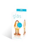 Glas Over Easy - szklany model anatomiczny z szeroką podstawą, 9 cm