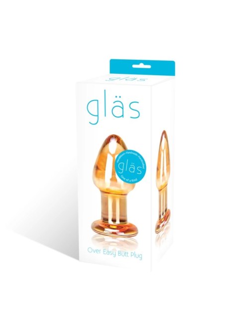 Glas Over Easy - szklany model anatomiczny z szeroką podstawą, 9 cm