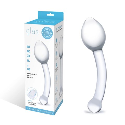 Glas Pure Indulgence - szklany model anatomiczny 18 cm, szkło borokrzemowe Glas Pure Indulgence - szklany model anatomiczny 18 cm, szkło borokrzemowe