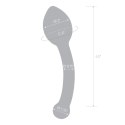 Glas Pure Indulgence - szklany model anatomiczny 18 cm, szkło borokrzemowe