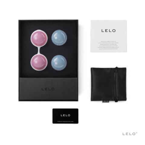 LELO Luna Beads Mini system do ćwiczeń mięśni Kegla 2x28g 2x37g LELO Luna Beads Mini system do ćwiczeń mięśni Kegla 2x28g 2x37g
