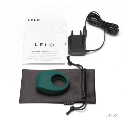 LELO Tor 2 Dark Green - wodoodporny pierścień silikonowy, 6 trybow LELO Tor 2 Dark Green - wodoodporny pierścień silikonowy, 6 trybow