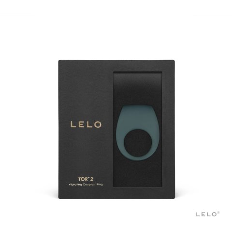 LELO Tor 2 Dark Green - wodoodporny pierścień silikonowy, 6 trybow LELO Tor 2 Dark Green - wodoodporny pierścień silikonowy, 6 trybow