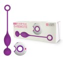 LoversPremium O-Remote Control Egg Purple Julia - silikonowy model z pilotem