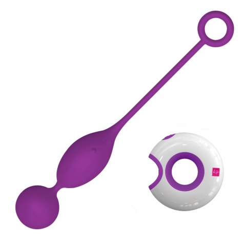 LoversPremium O-Remote Control Egg Purple Julia - silikonowy model z pilotem LoversPremium O-Remote Control Egg Purple Julia - silikonowy model z pilotem