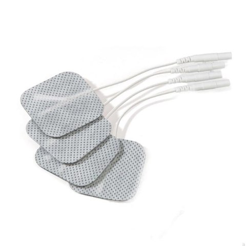 Mystim Elektrody samoprzylepne 2 mm do urządzeń TENS, 4 sztuki Mystim Elektrody samoprzylepne 2 mm do urządzeń TENS, 4 sztuki