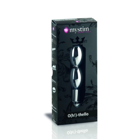 Mystim O(h!)thello aluminium urządzenie do elektrostymulacji 14cm Mystim O(h!)thello aluminium urządzenie do elektrostymulacji 14cm