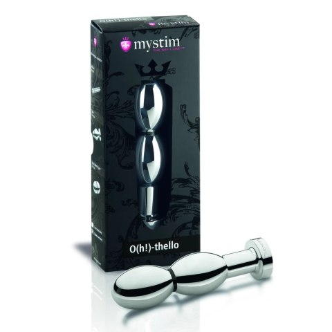 Mystim O(h!)thello aluminium urządzenie do elektrostymulacji 14cm Mystim O(h!)thello aluminium urządzenie do elektrostymulacji 14cm