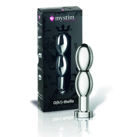 Mystim O(h!)thello aluminium urządzenie do elektrostymulacji 14cm Mystim O(h!)thello aluminium urządzenie do elektrostymulacji 14cm