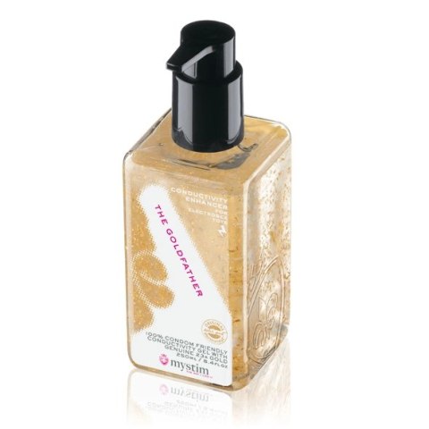 Mystim The Goldfather żel przewodzący 250ml z cząsteczkami złota Mystim The Goldfather żel przewodzący 250ml z cząsteczkami złota