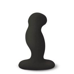 Nexus G-Play+ Medium Black - wibrująca zatyczka analna, silikon, USB