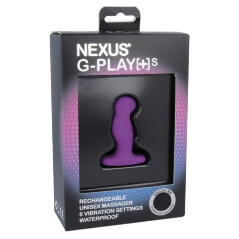 Nexus G-Play+ Small Purple - wibrująca zatyczka silikonowa USB 6 trybow Nexus G-Play+ Small Purple - wibrująca zatyczka silikonowa USB 6 trybow