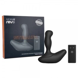 Nexus Revo Stealth - Bezprzewodowa maszyna intymna do masażu prostaty, czarna