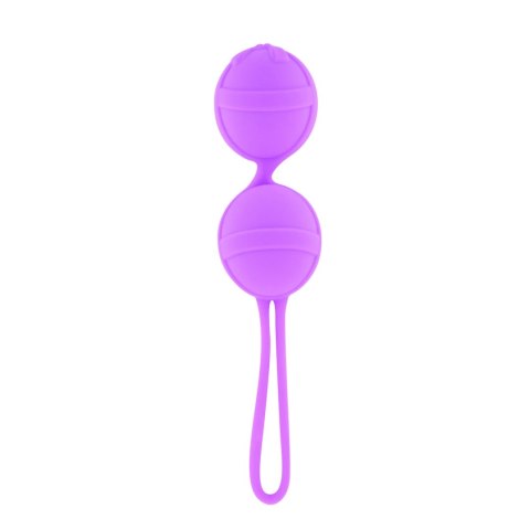 Plaisirs Secrets Geisha Balls Plum kulki treningowe fioletowe 3,8x13cm Plaisirs Secrets Geisha Balls Plum kulki treningowe fioletowe 3,8x13cm