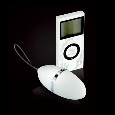 Plaisirs Secrets Vibrating Egg White - bezprzewodowe jajko wibrujące 10 trybow Plaisirs Secrets Vibrating Egg White - bezprzewodowe jajko wibrujące 10 trybow