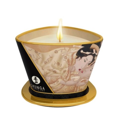 Shunga Desire Świeca do masażu waniliowa 170 ml naturalne olejki Shunga Desire Świeca do masażu waniliowa 170 ml naturalne olejki