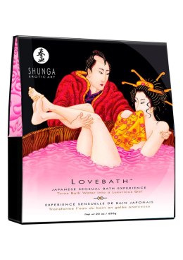 Shunga Lovebath Dragon Fruit 650g - Zestaw do żelowej kąpieli, aromat smoczego owocu
