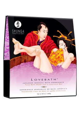 Shunga Lovebath Sensual Lotus zestaw do kąpieli żelowej 650g