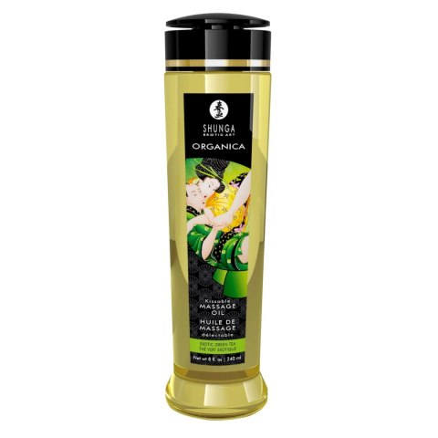 Shunga Organica Olejek do masażu Zielona Herbata 240 ml naturalny Shunga Organica Olejek do masażu Zielona Herbata 240 ml naturalny