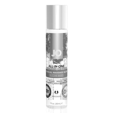 System JO All-In-One Massage Glide Unscented 30 ml - żel do masażu, bez zapachu