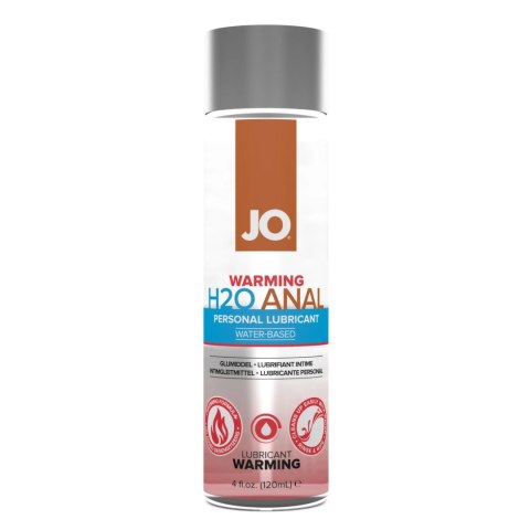 System JO Anal H2O Lubricant Warming 120 ml żel nawilżający rozgrzewający System JO Anal H2O Lubricant Warming 120 ml żel nawilżający rozgrzewający